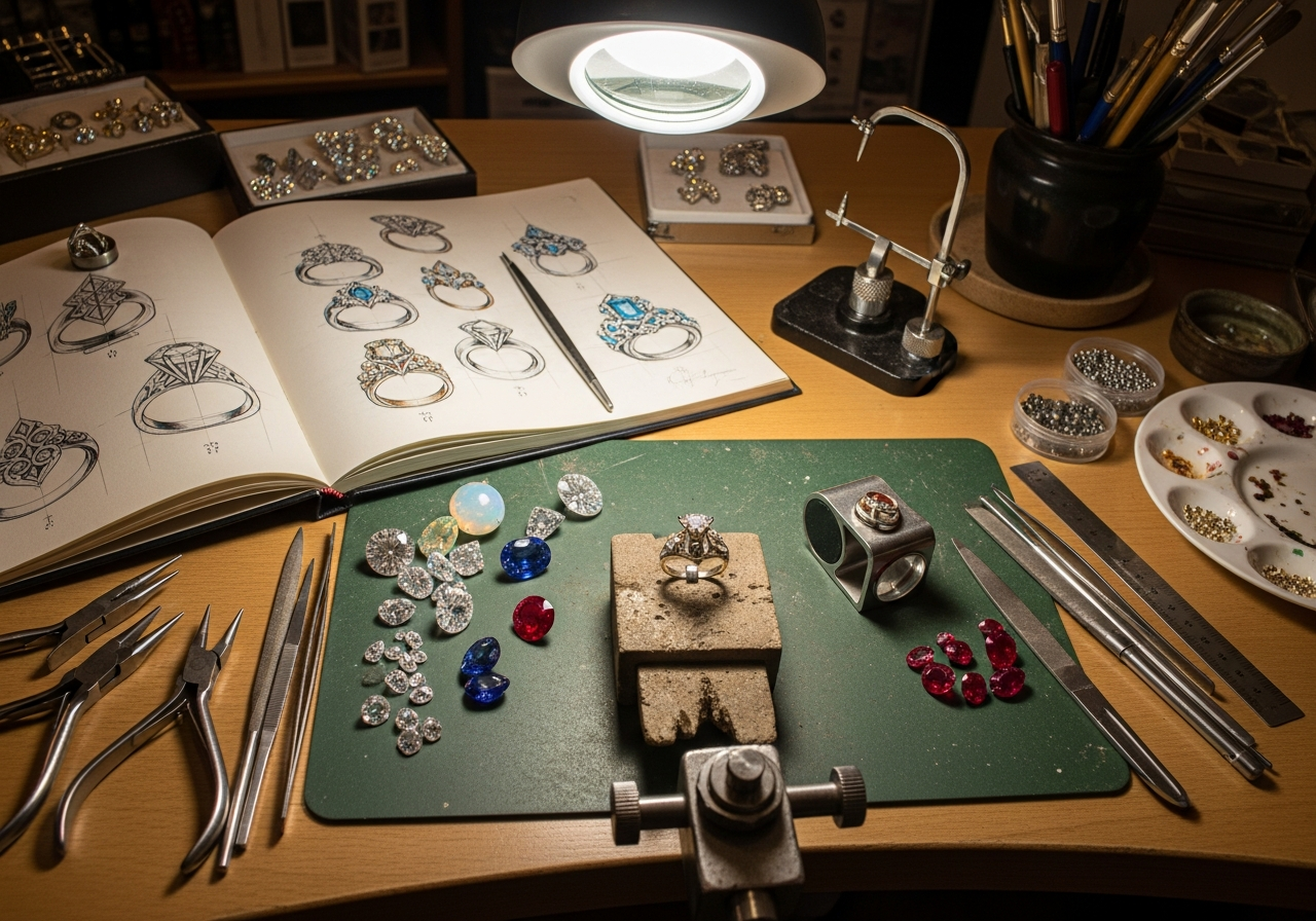 What to Expect When Designing Custom Jewelry